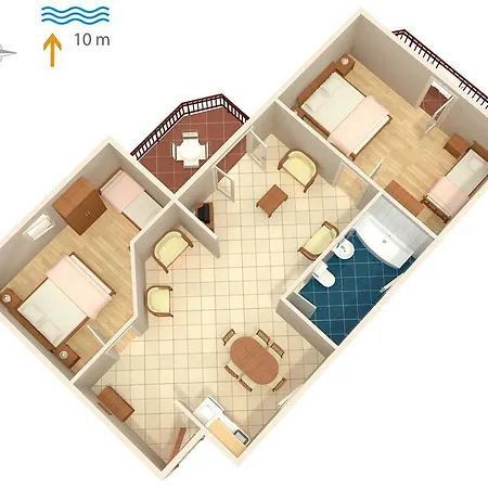 Apartman Kraj 3460d